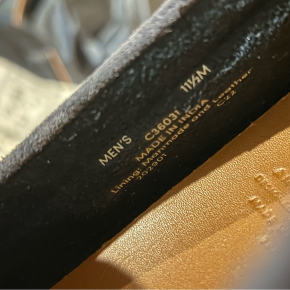 Cole Haan Men’s Plain Suede Toe Loafers: Size 11.5 M - Picture 5 of 7